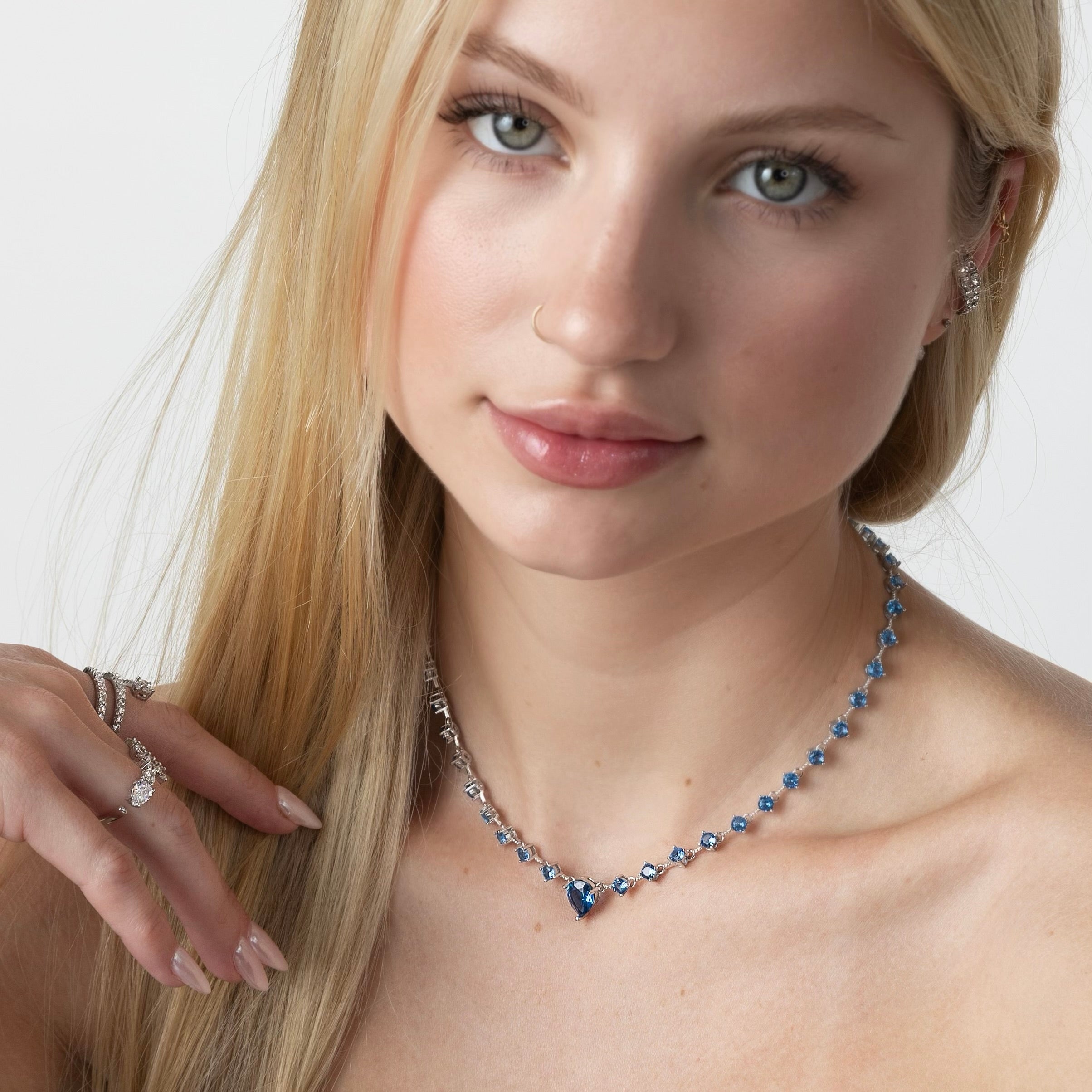 Marcella Blue Necklace