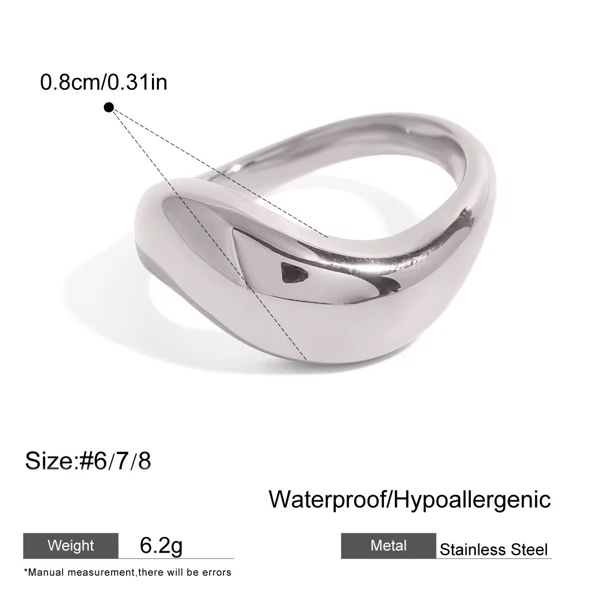 Gigi Silver Ring