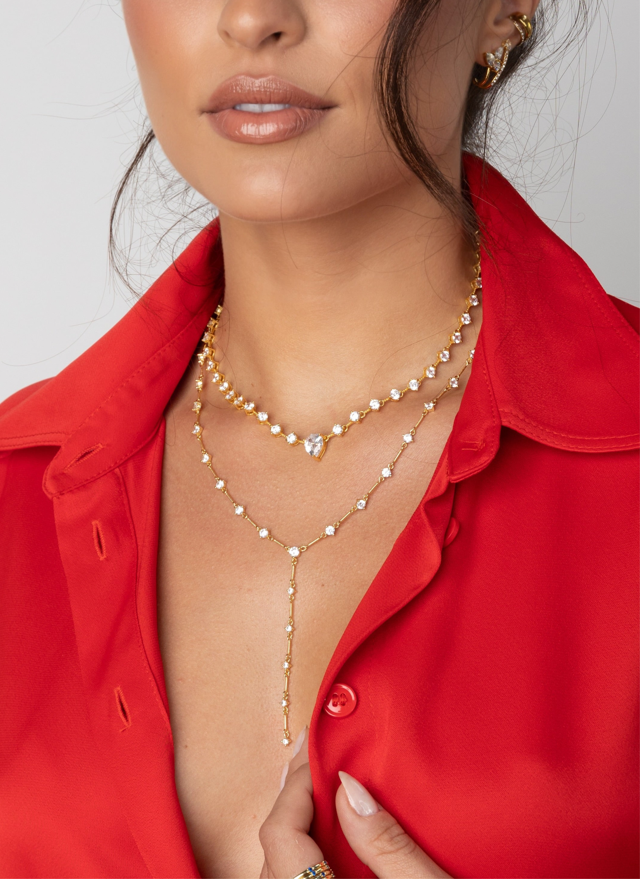 Liona Clear Lariat