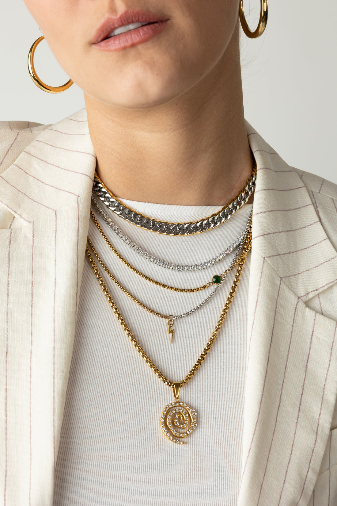  Double Lighting Necklace