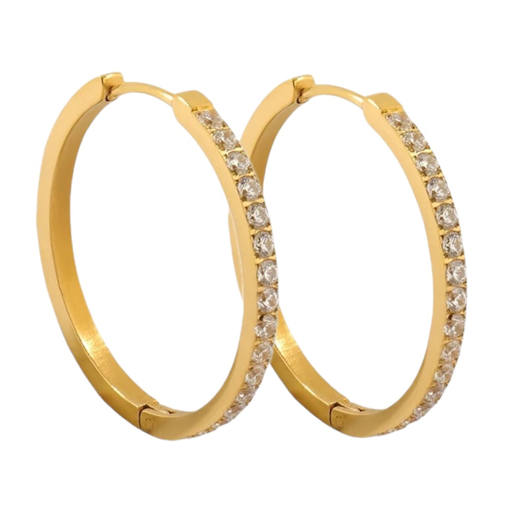 Felicity Clear Hoops