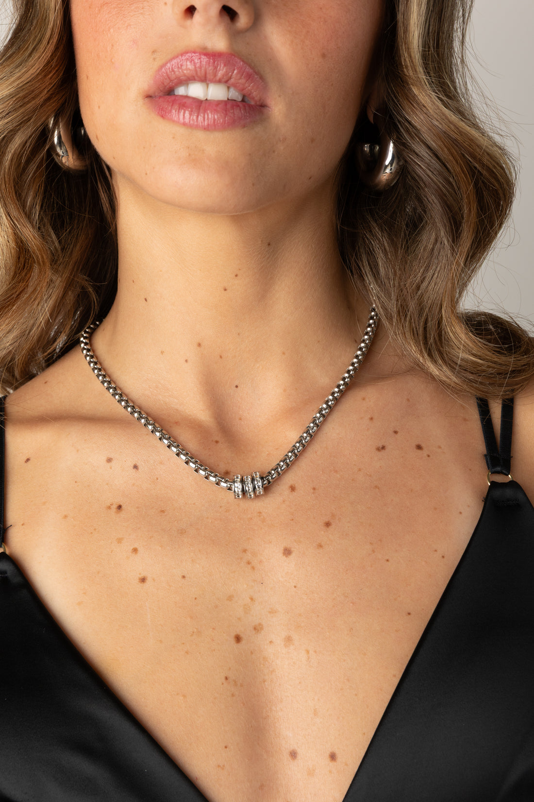Lara Silver Necklace