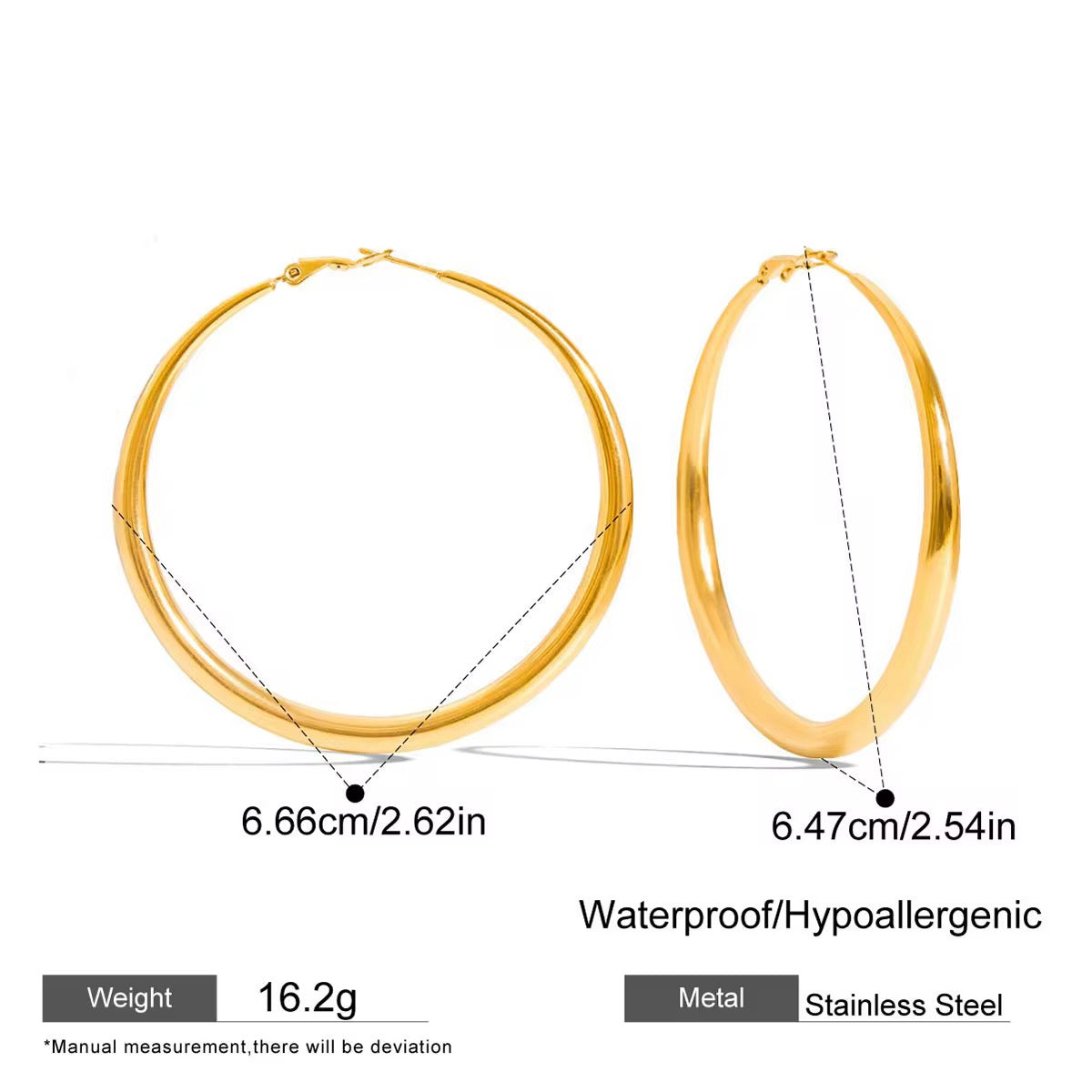 Gaby Extra Large Hoop