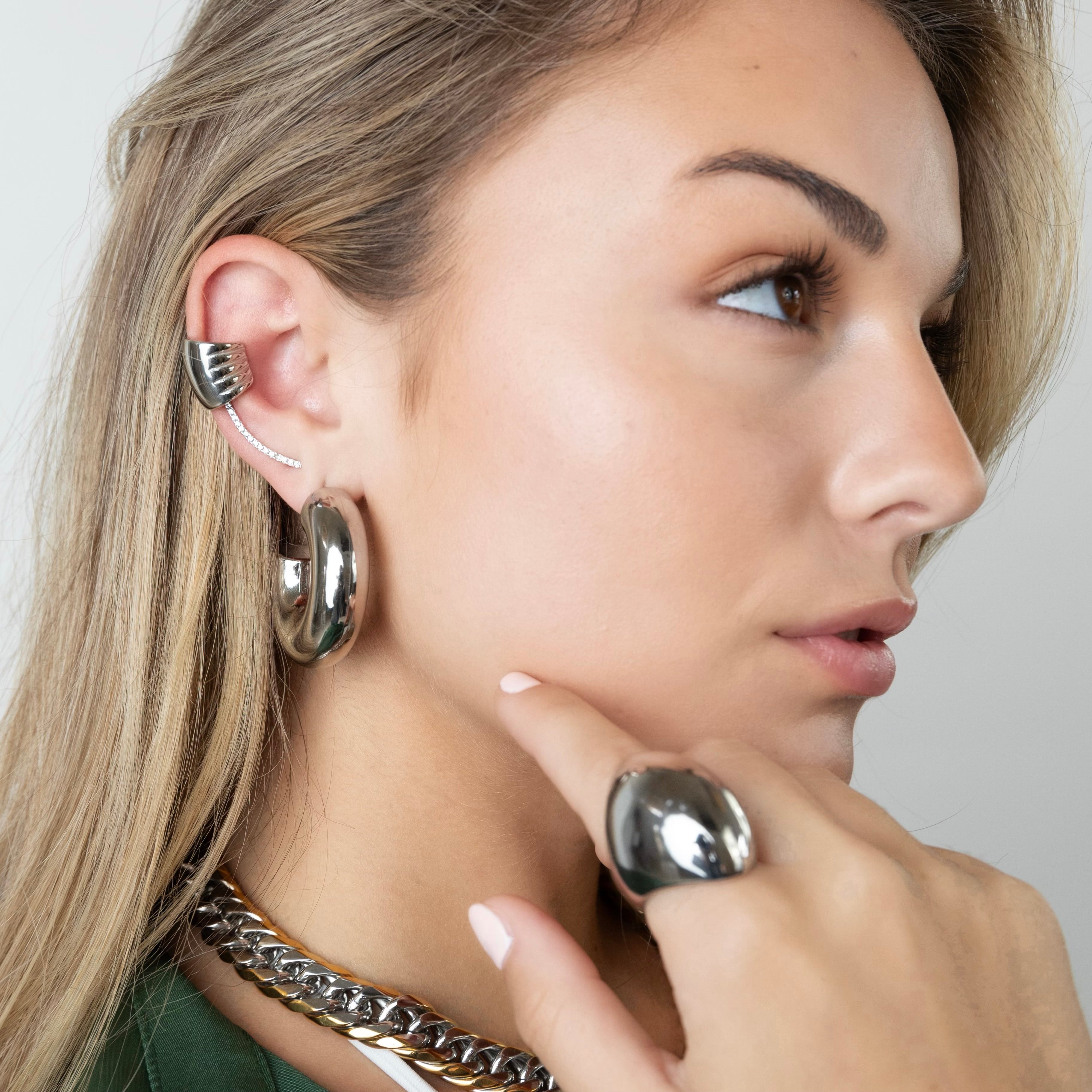  Natasha Silver Earrings