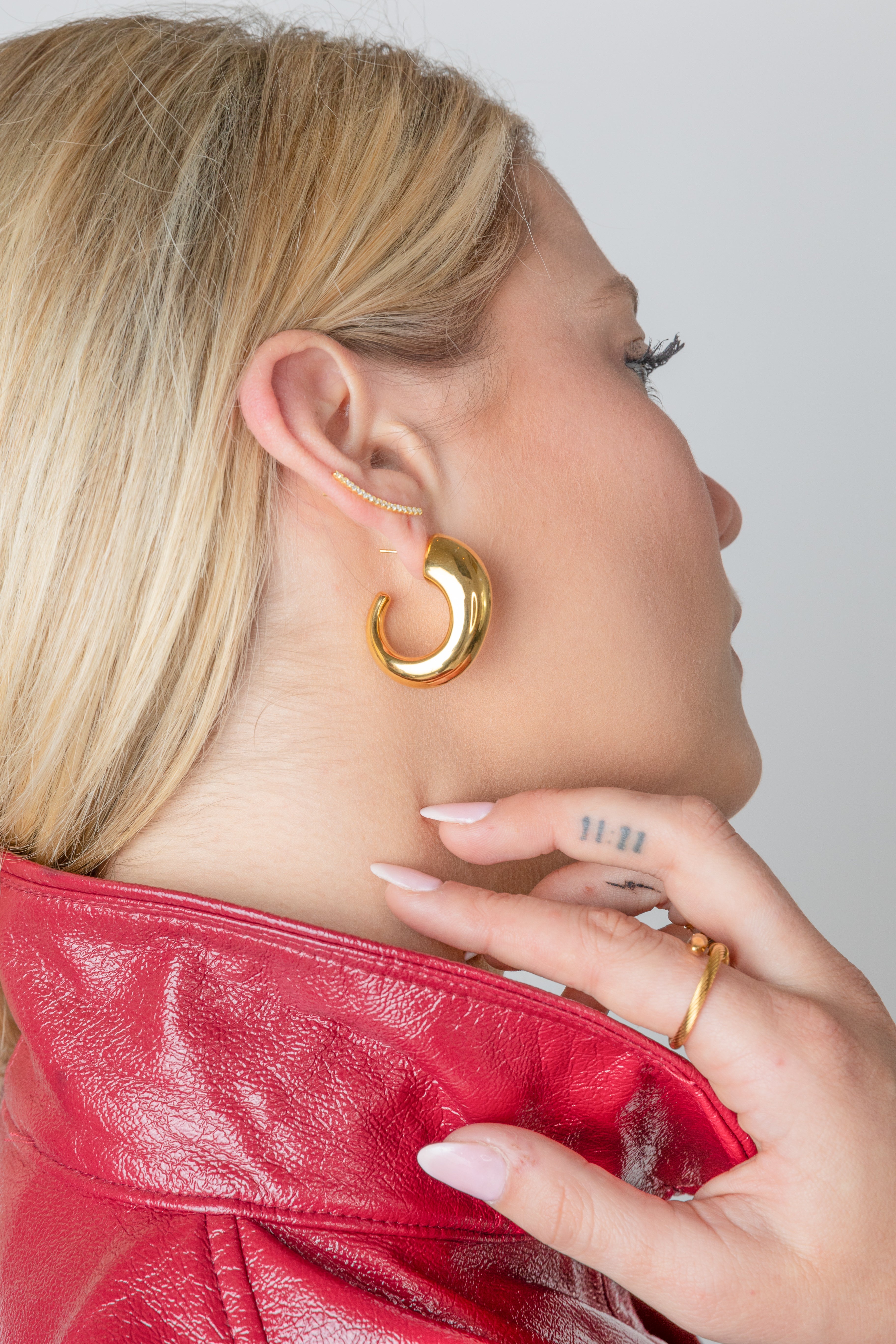 Ariel Gold Hoops