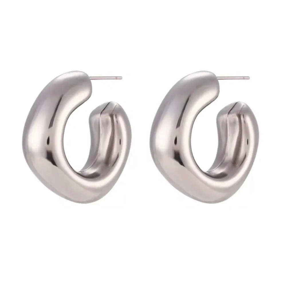 Liza Silver Earrings