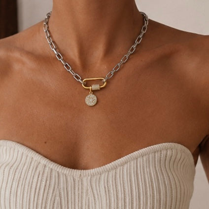 Rania Silver Necklace