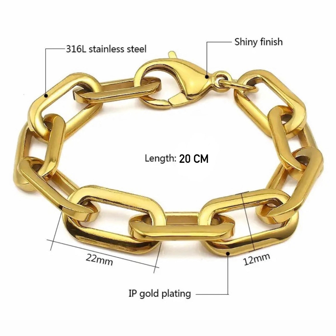 Zara Gold Bracelet