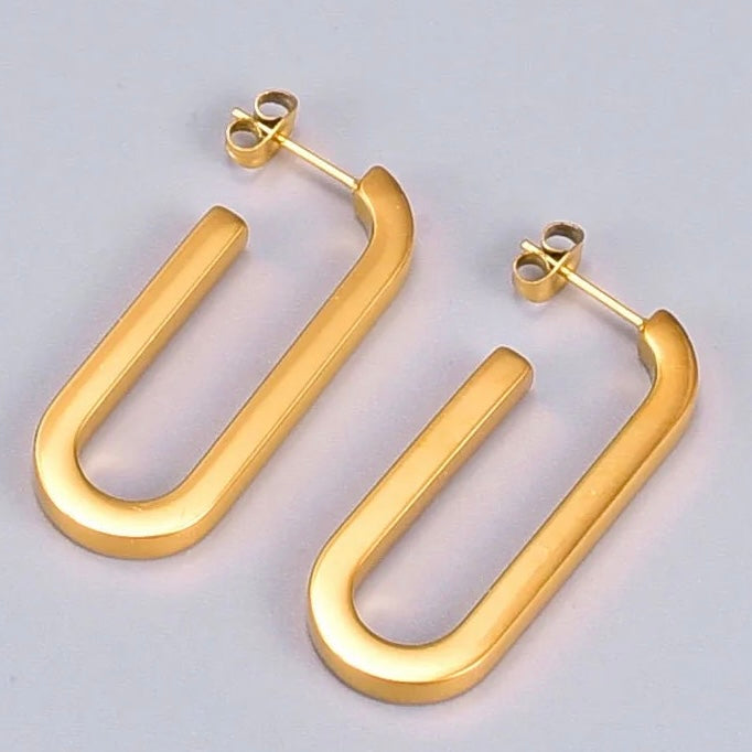 Vicky gold earrings