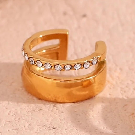 Regina Gold Ear Cuff