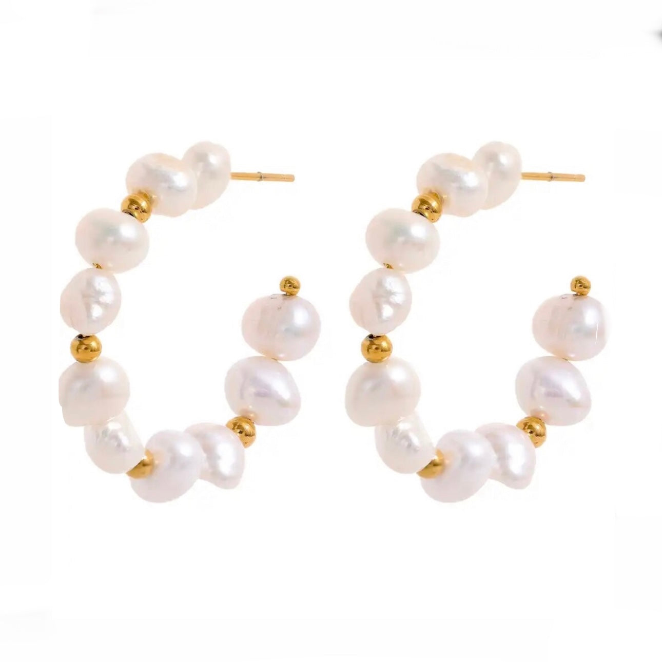 Alice Pearl Hoops