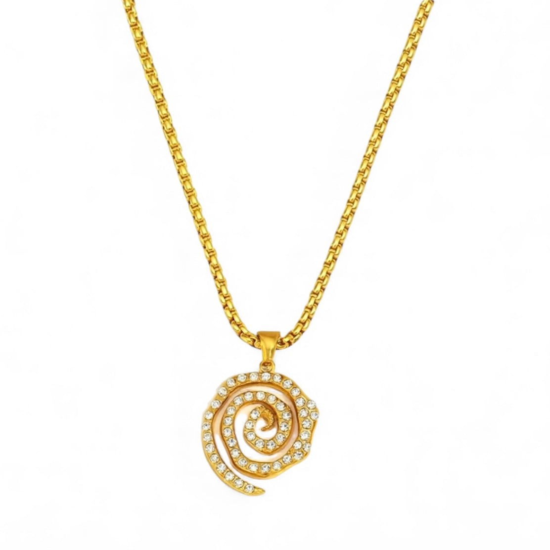 Viola Gold Long Necklace