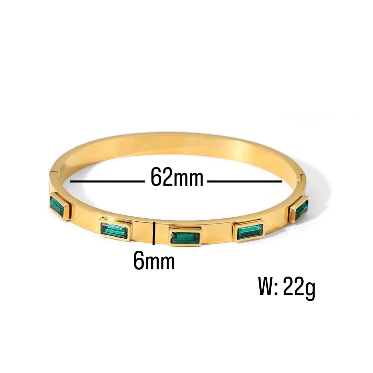 Emerald Bangle