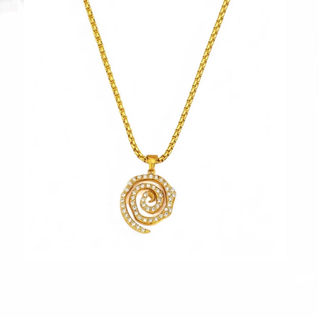 Viola Gold Long Necklace