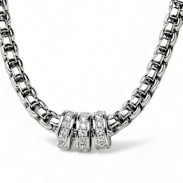 Lara Silver Necklace