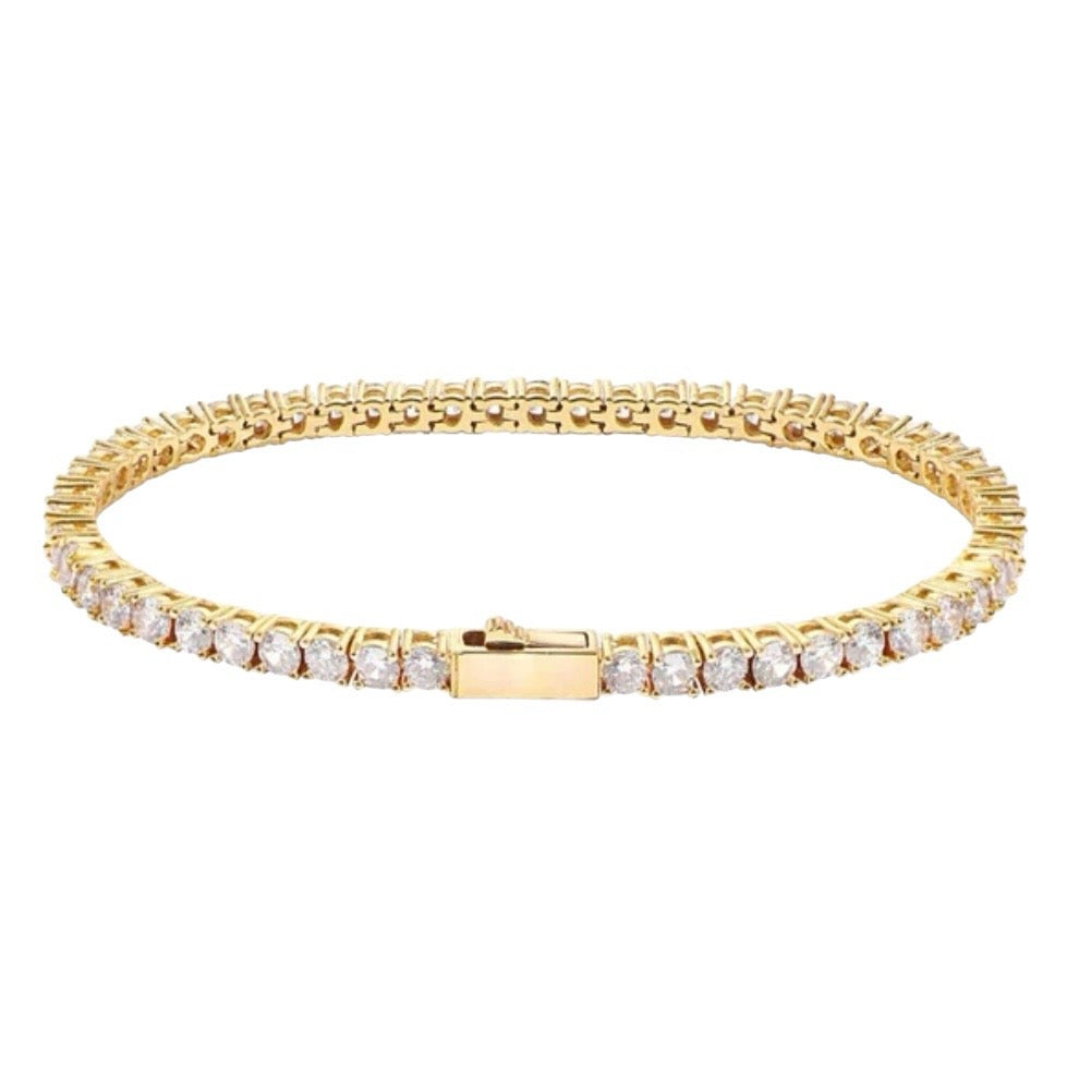 Grace Gold Tennis Bracelet