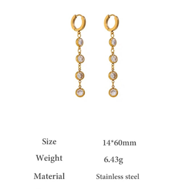 Carlota Long Earrings