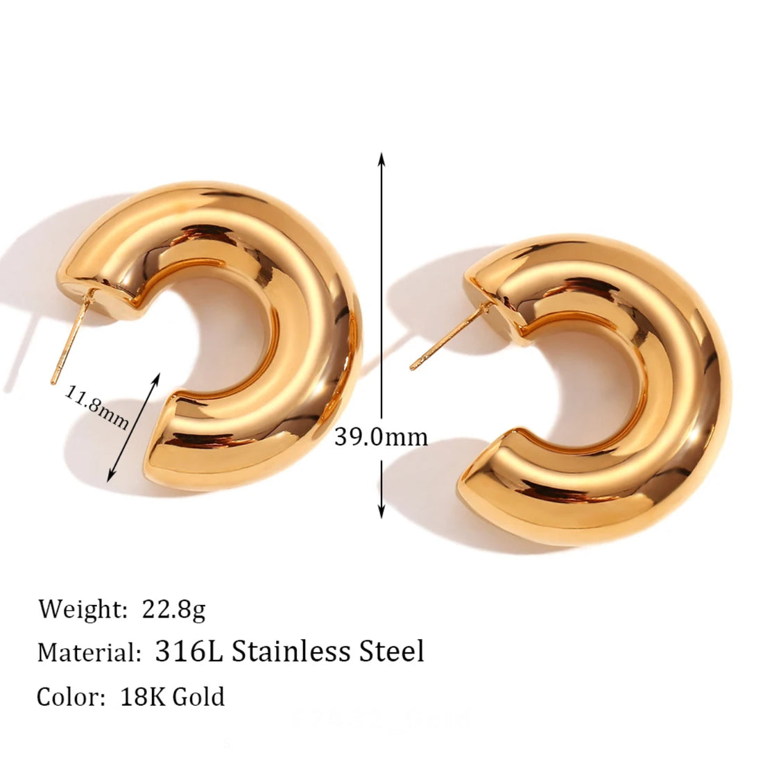  Laura Gold Hoops