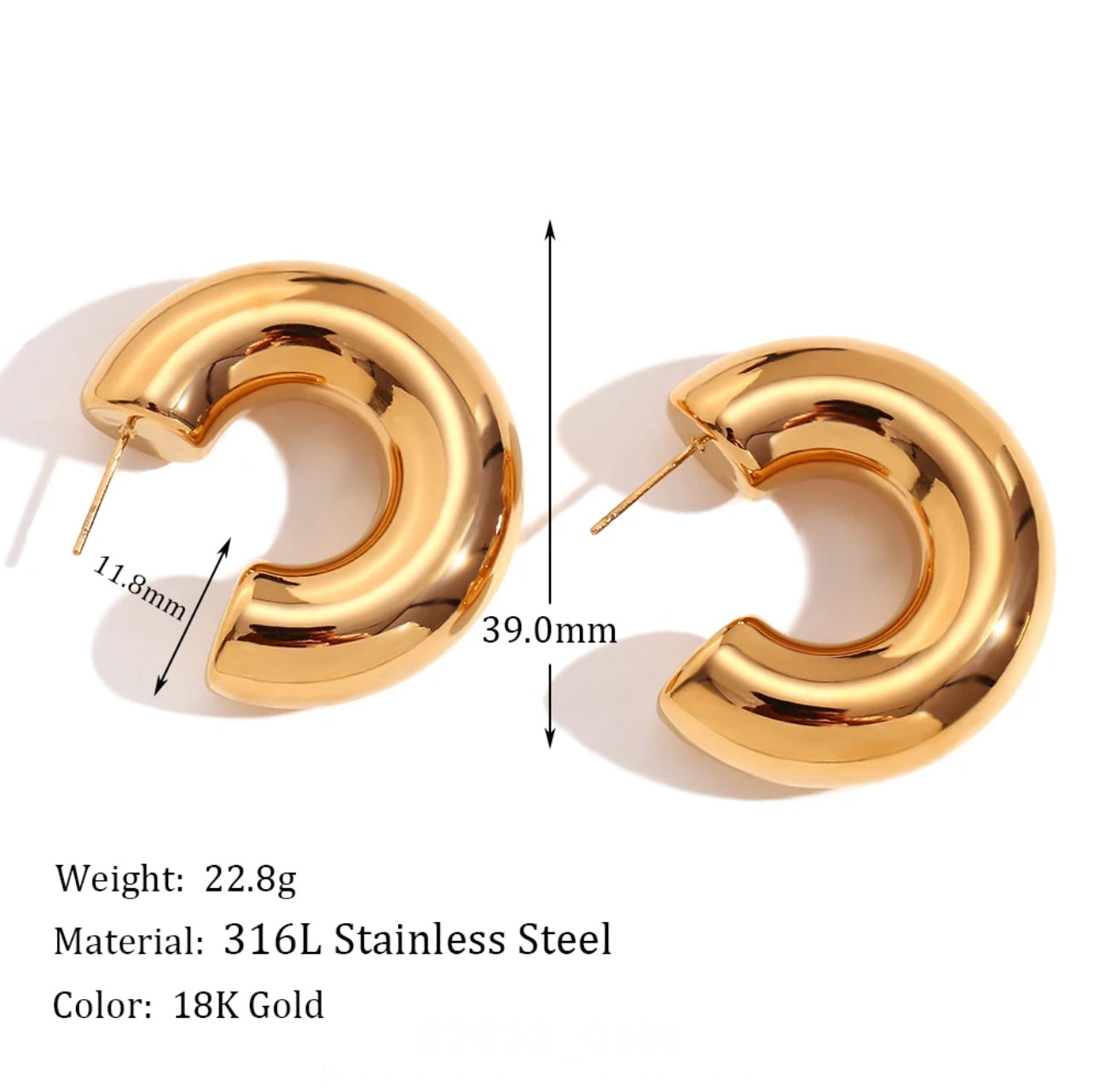  Laura Gold Hoops