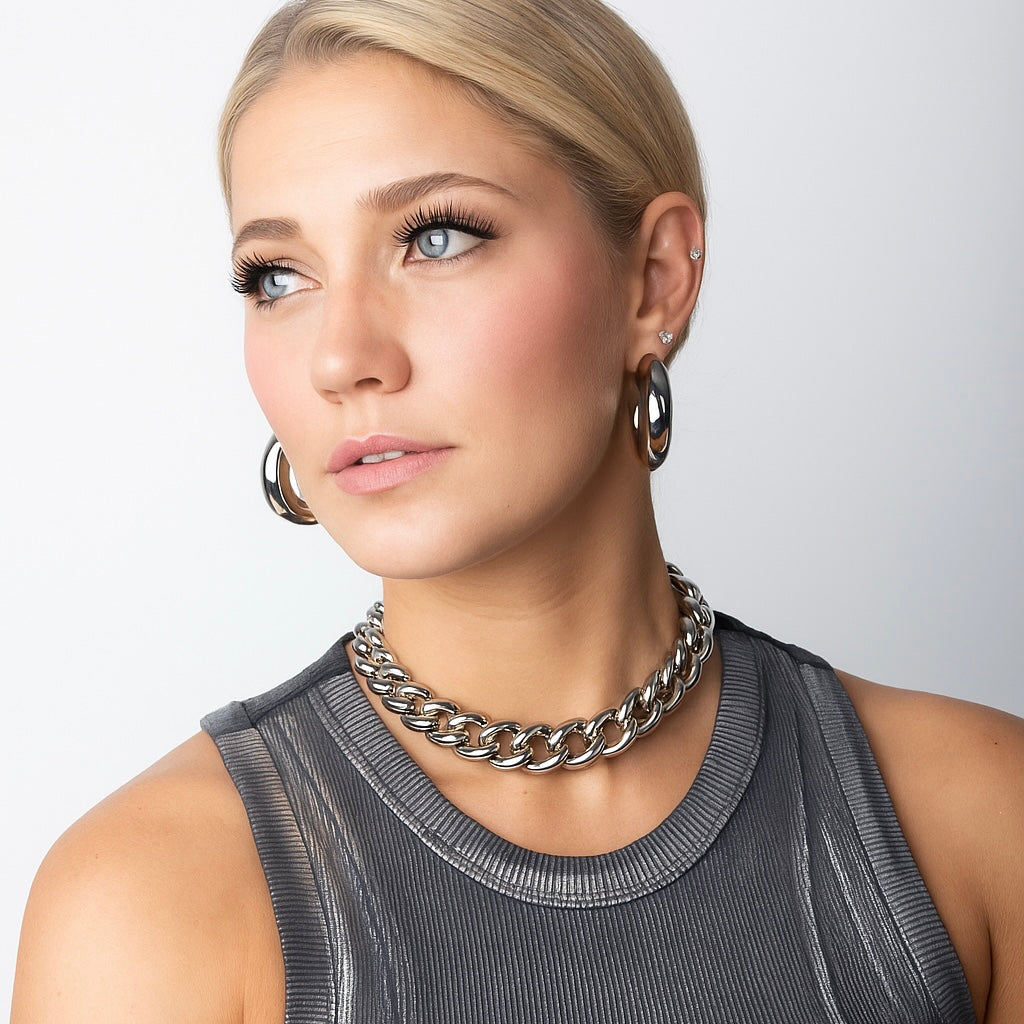 Sylvie Silver Necklace
