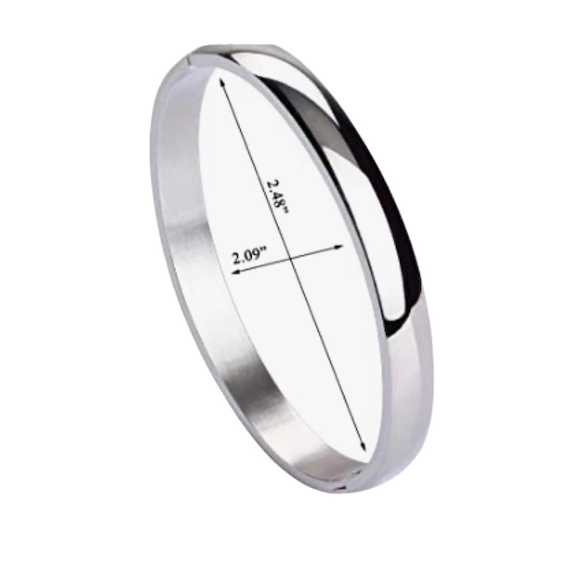 Aria Silver Bangle