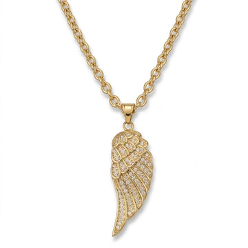 Wing Long Necklace