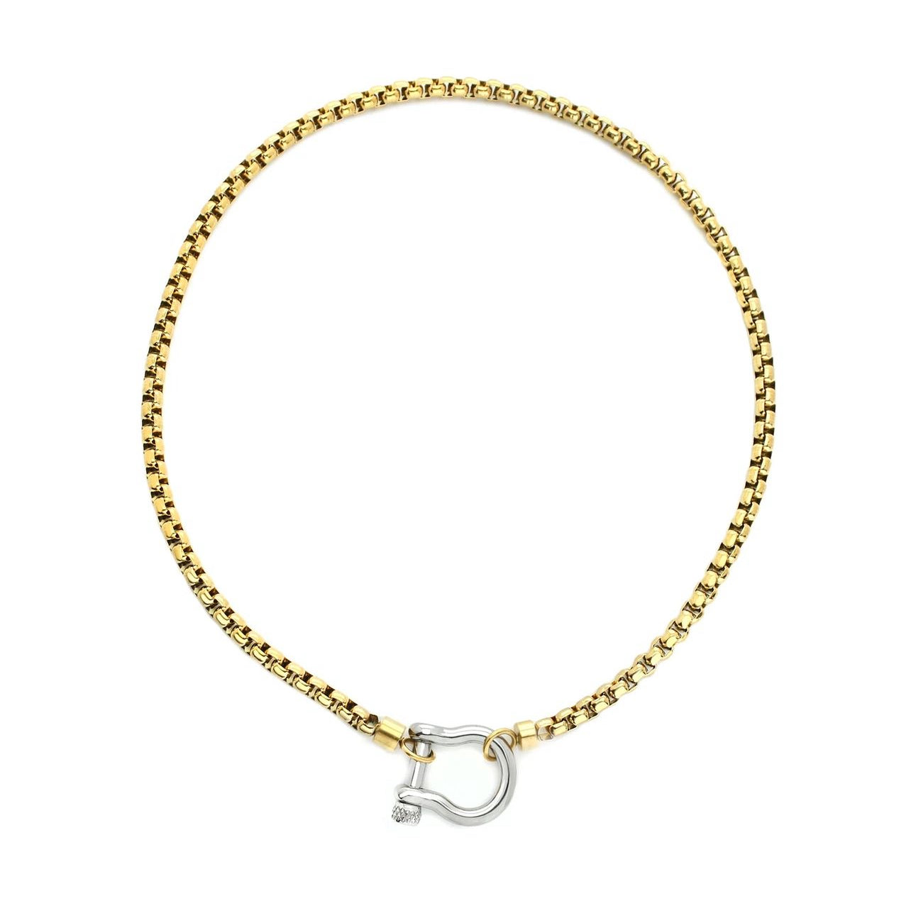 Ferro Gold-Silver Necklace