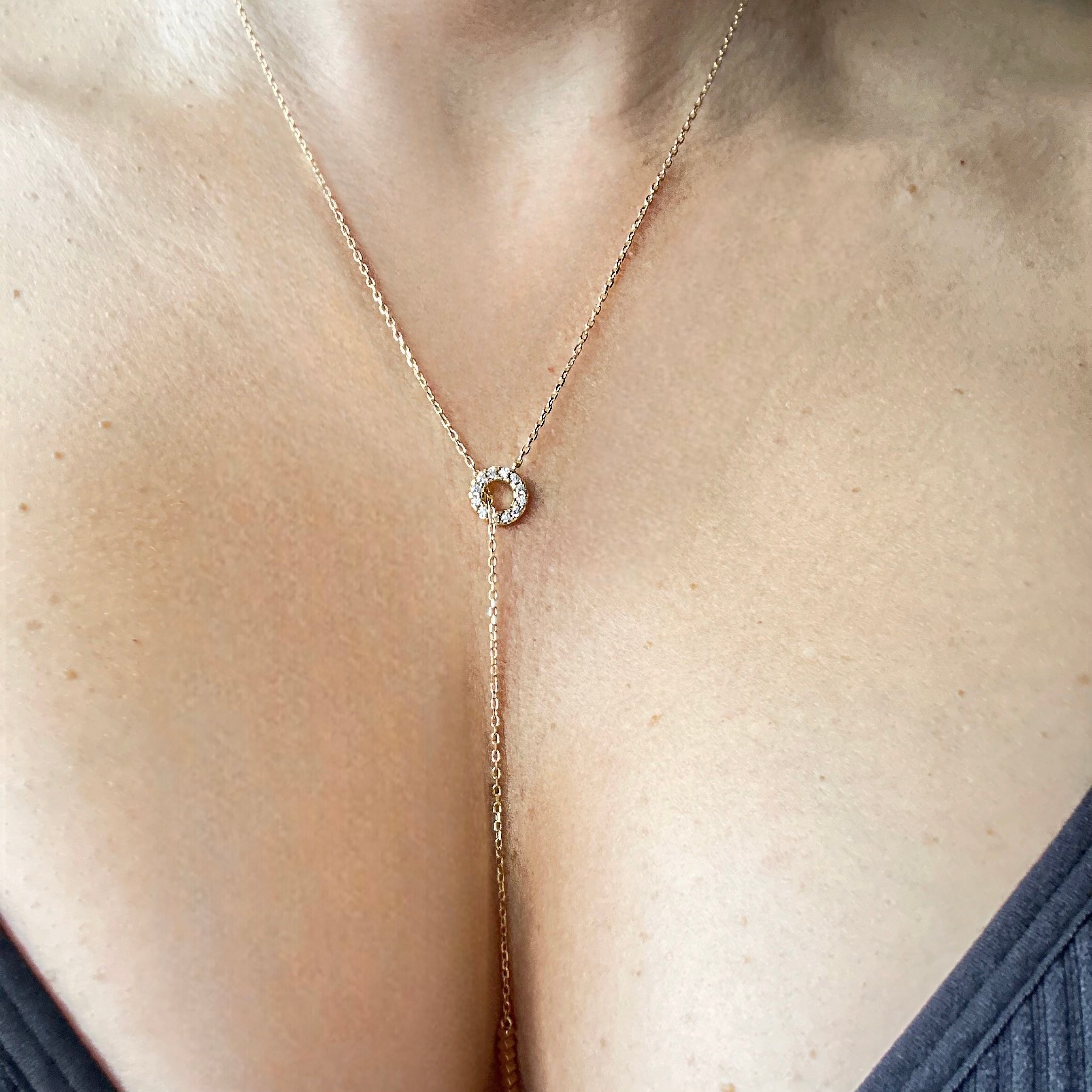 Kristine Lariat Necklace