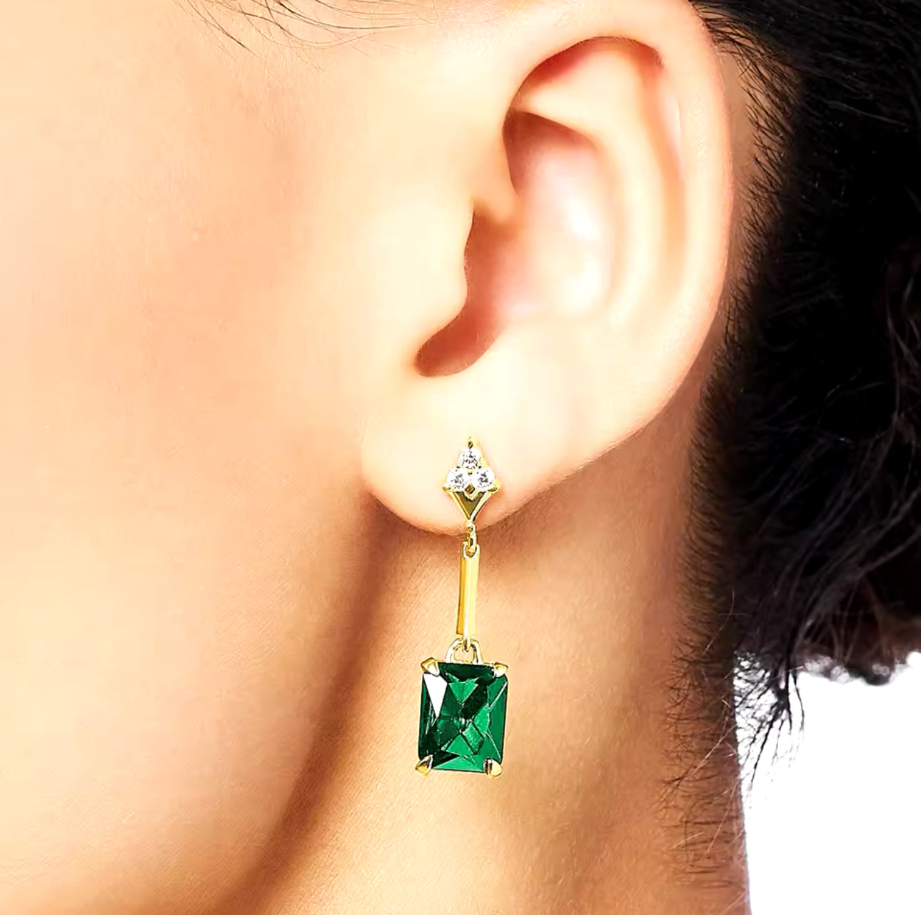 Liona Green Earrings