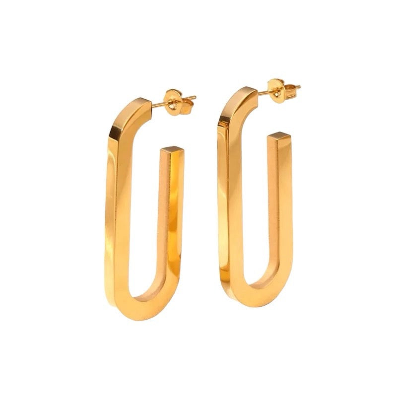 Vicky gold earrings