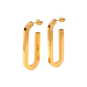 Vicky gold earrings