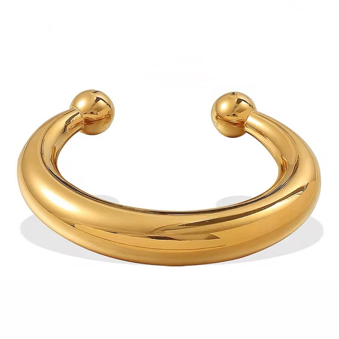 Colette Gold Bangle (Bold)