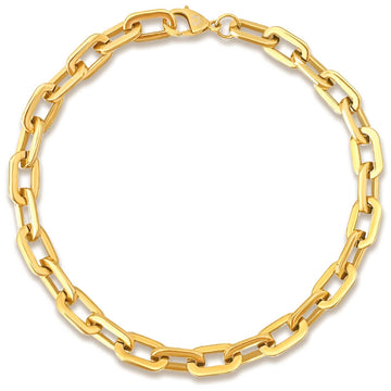 Zara Gold Oversized Link Necklace