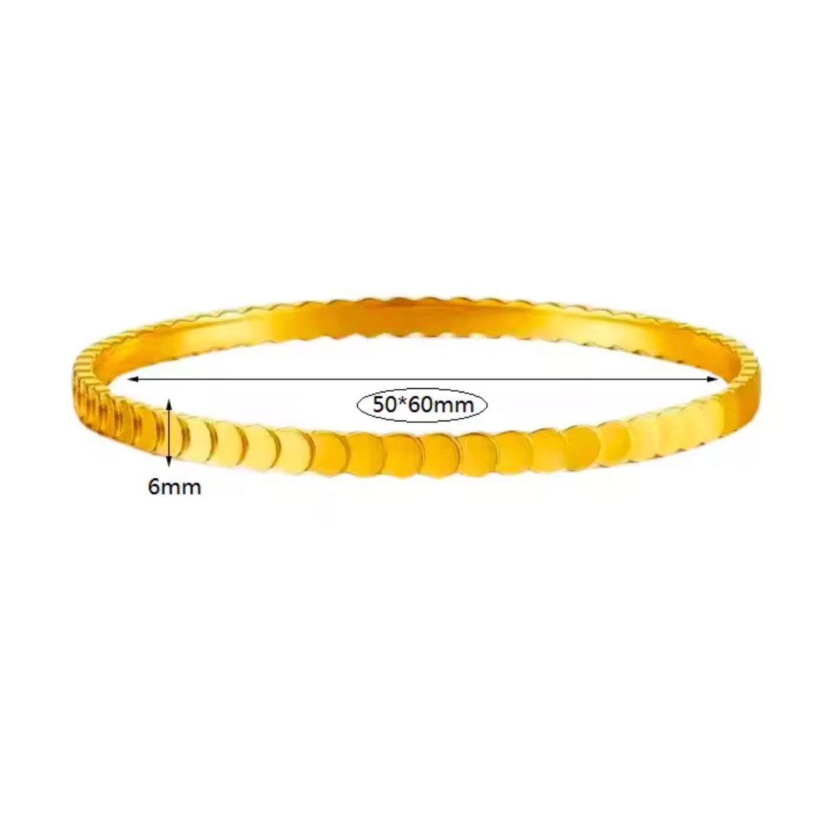 Dara Gold Bangle