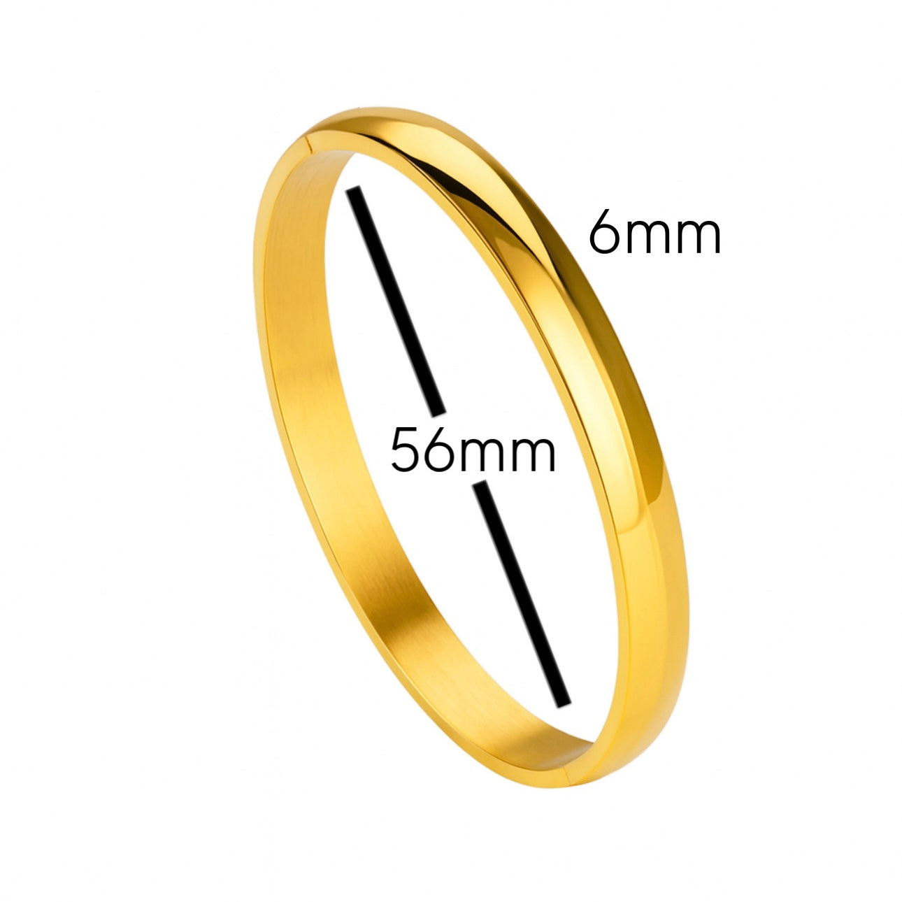 Aria Gold Bangle