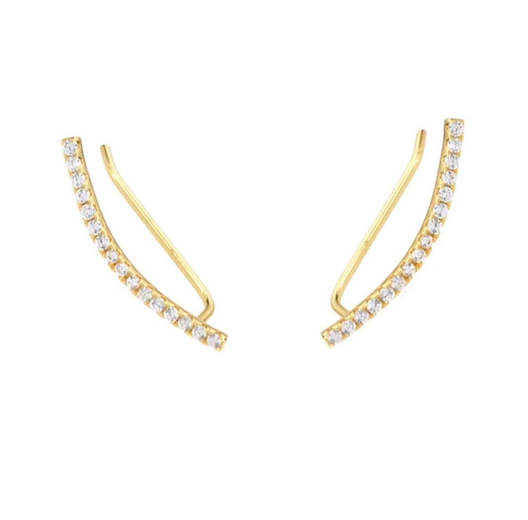 Natasha Gold Earrings