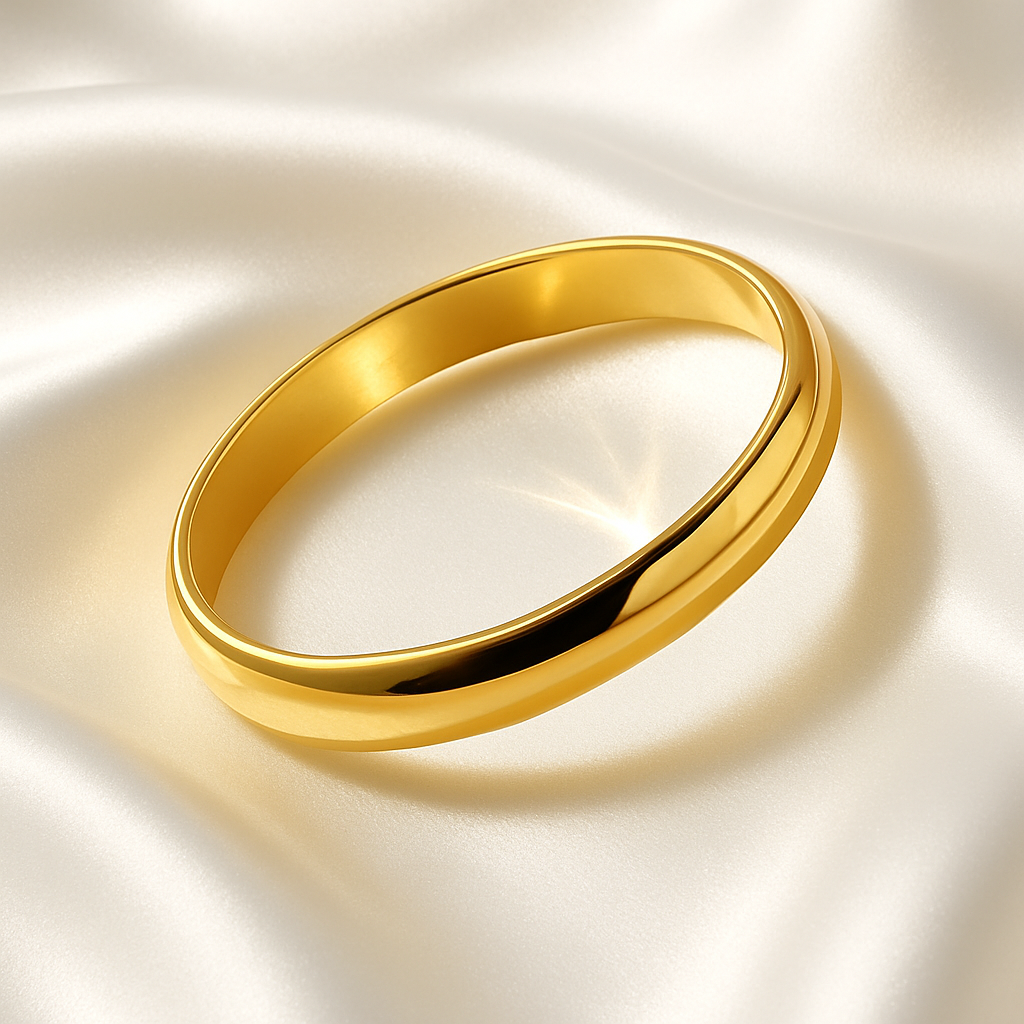 Aria Gold Bangle