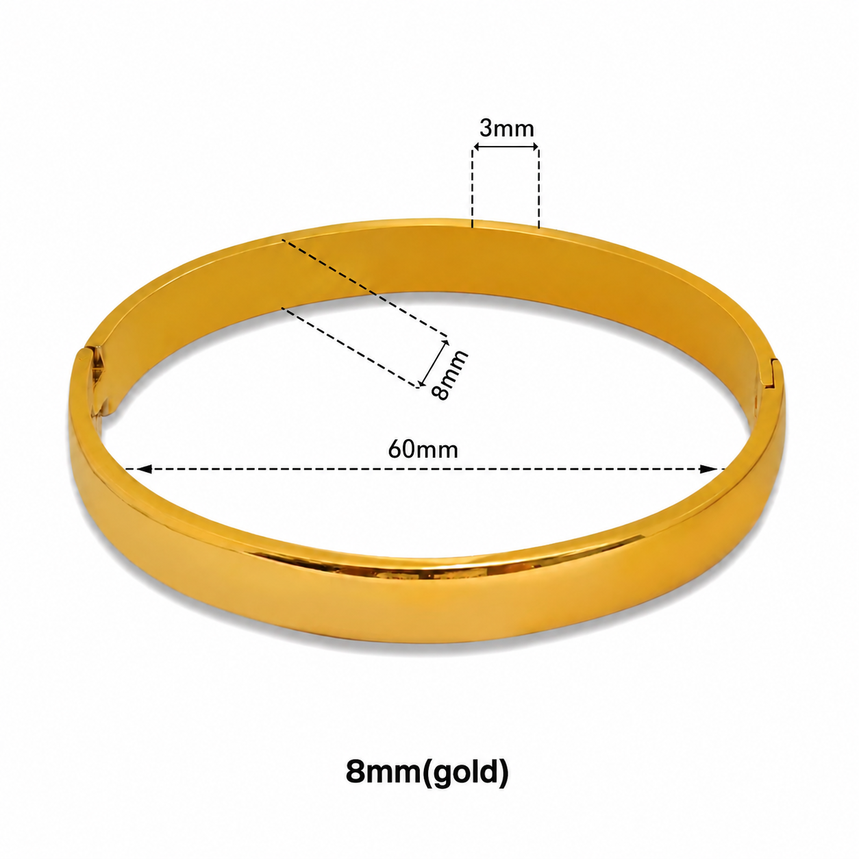 Aria Gold Bangle