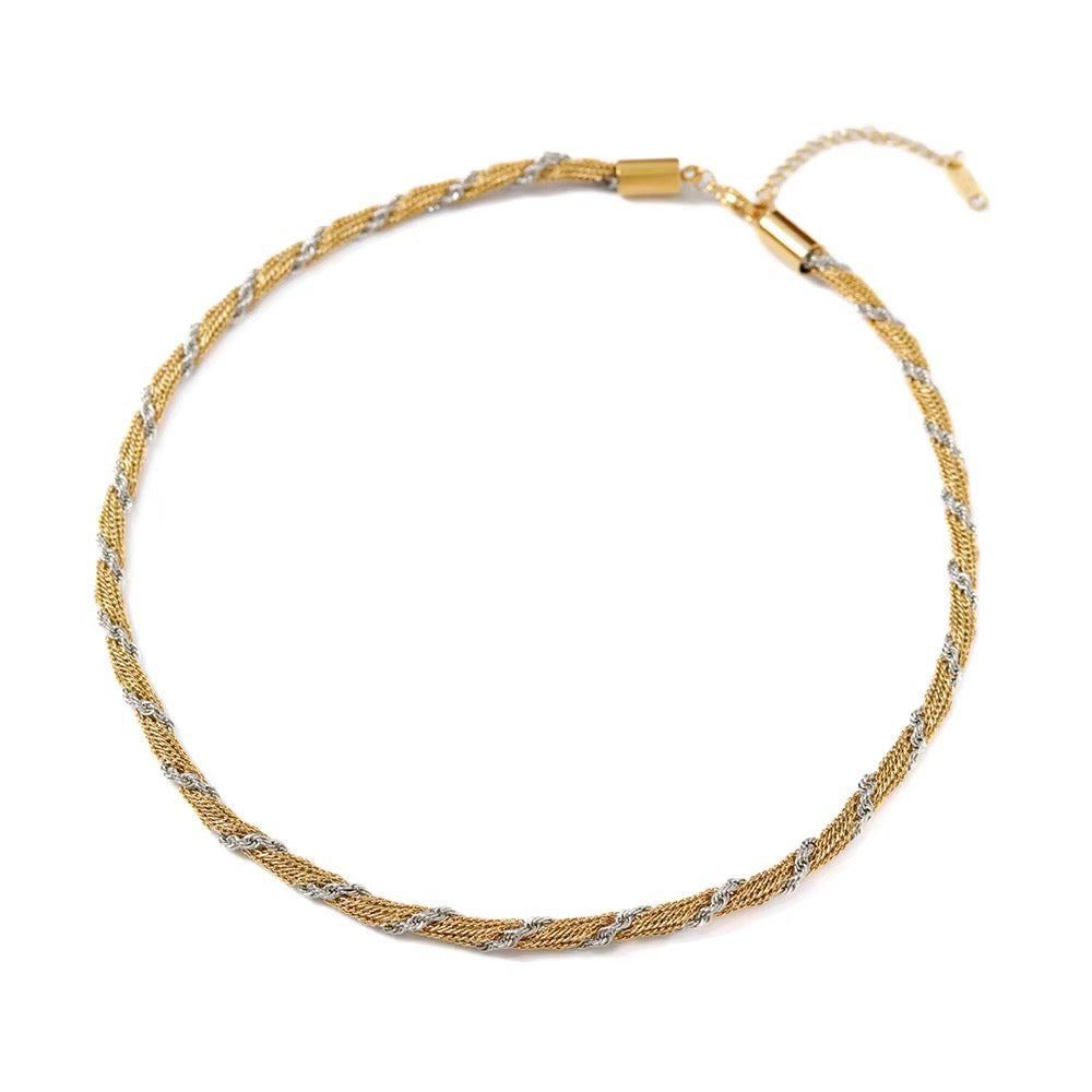 Isa Double Twisted Necklace