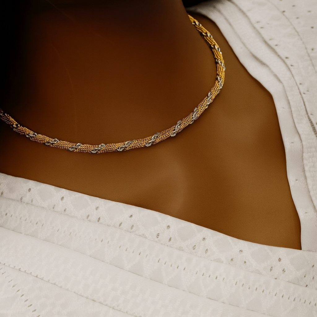 Isa Double Twisted Necklace