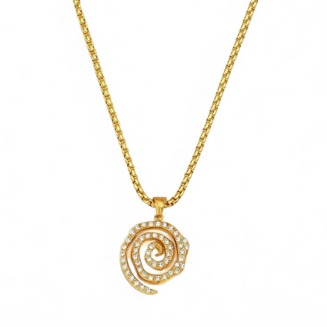 Viola Gold Long Necklace