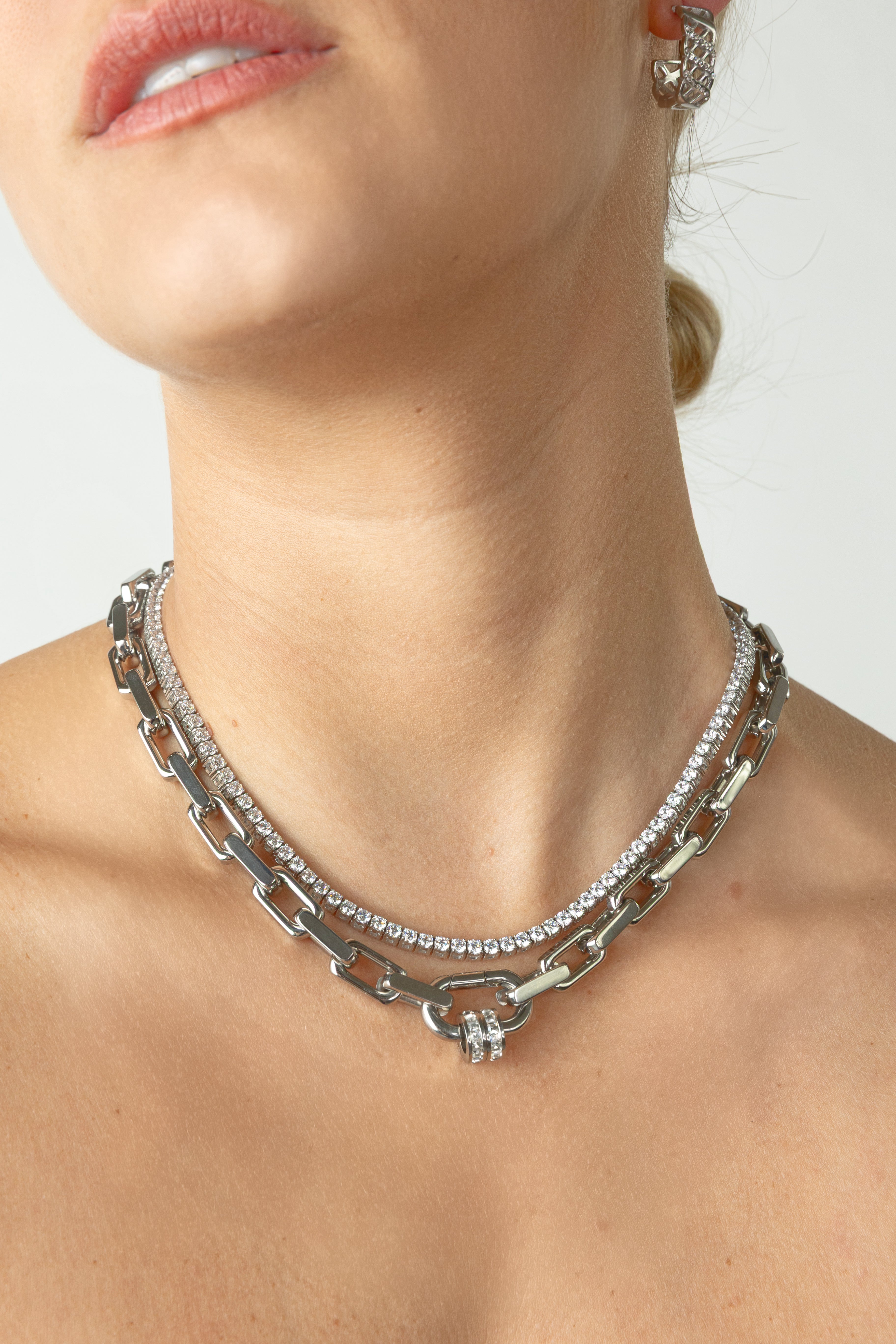 Celine Silver Necklace