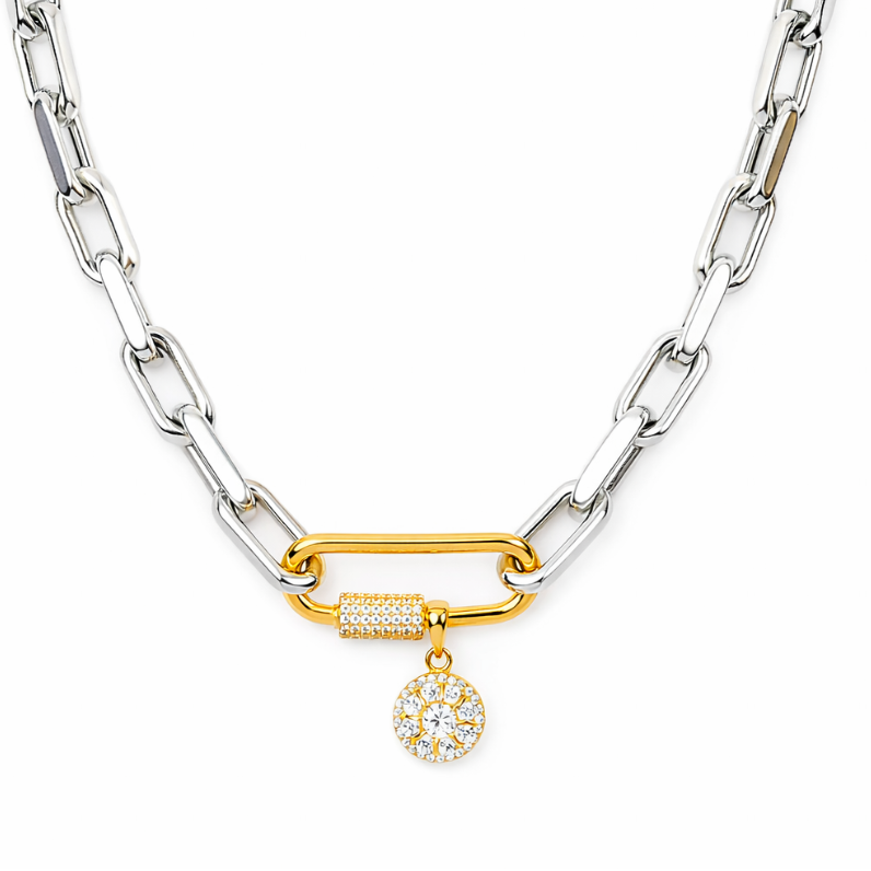 Rania Silver Necklace