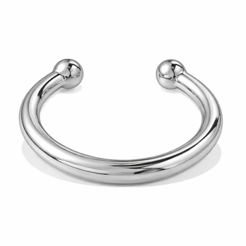 Colette Silver Bangle (Slim)