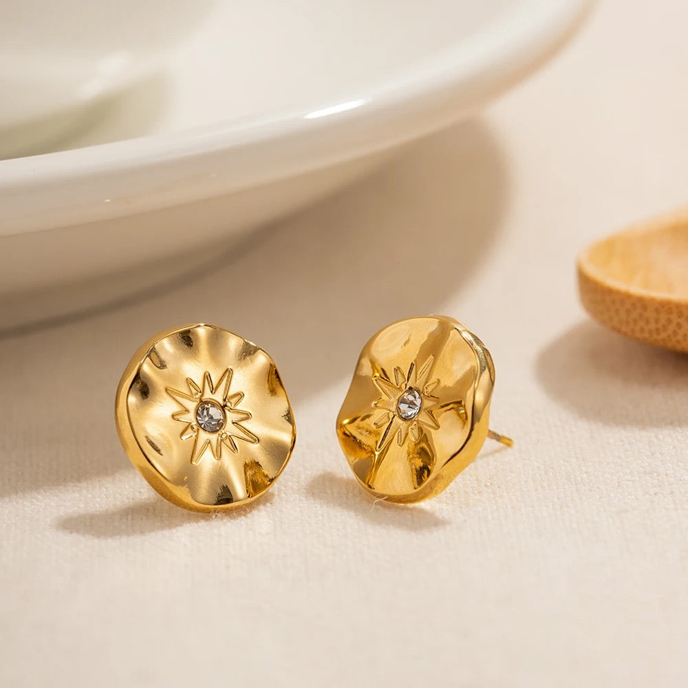 Sunshine Gold earrings