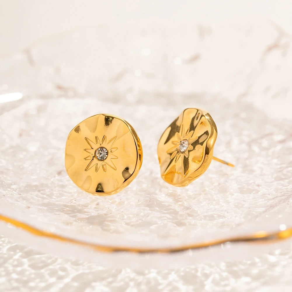 Sunshine Gold earrings