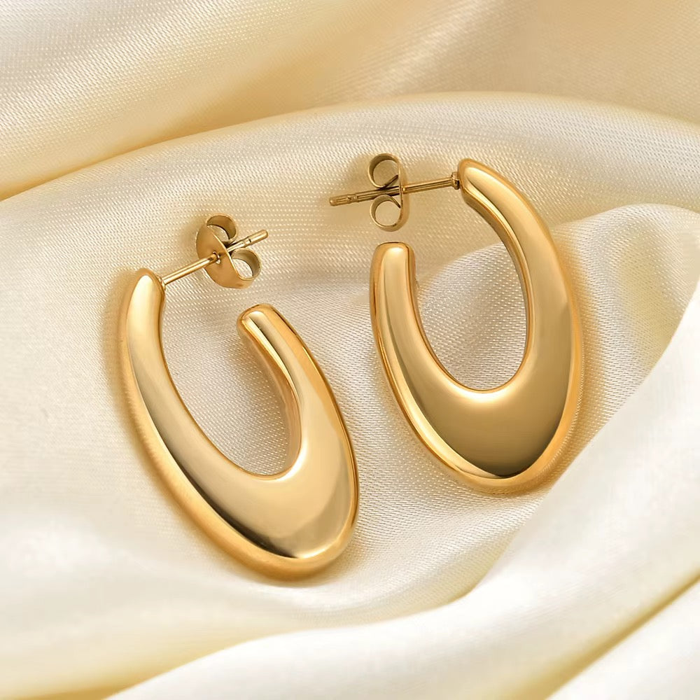 Parker Gold Hoops