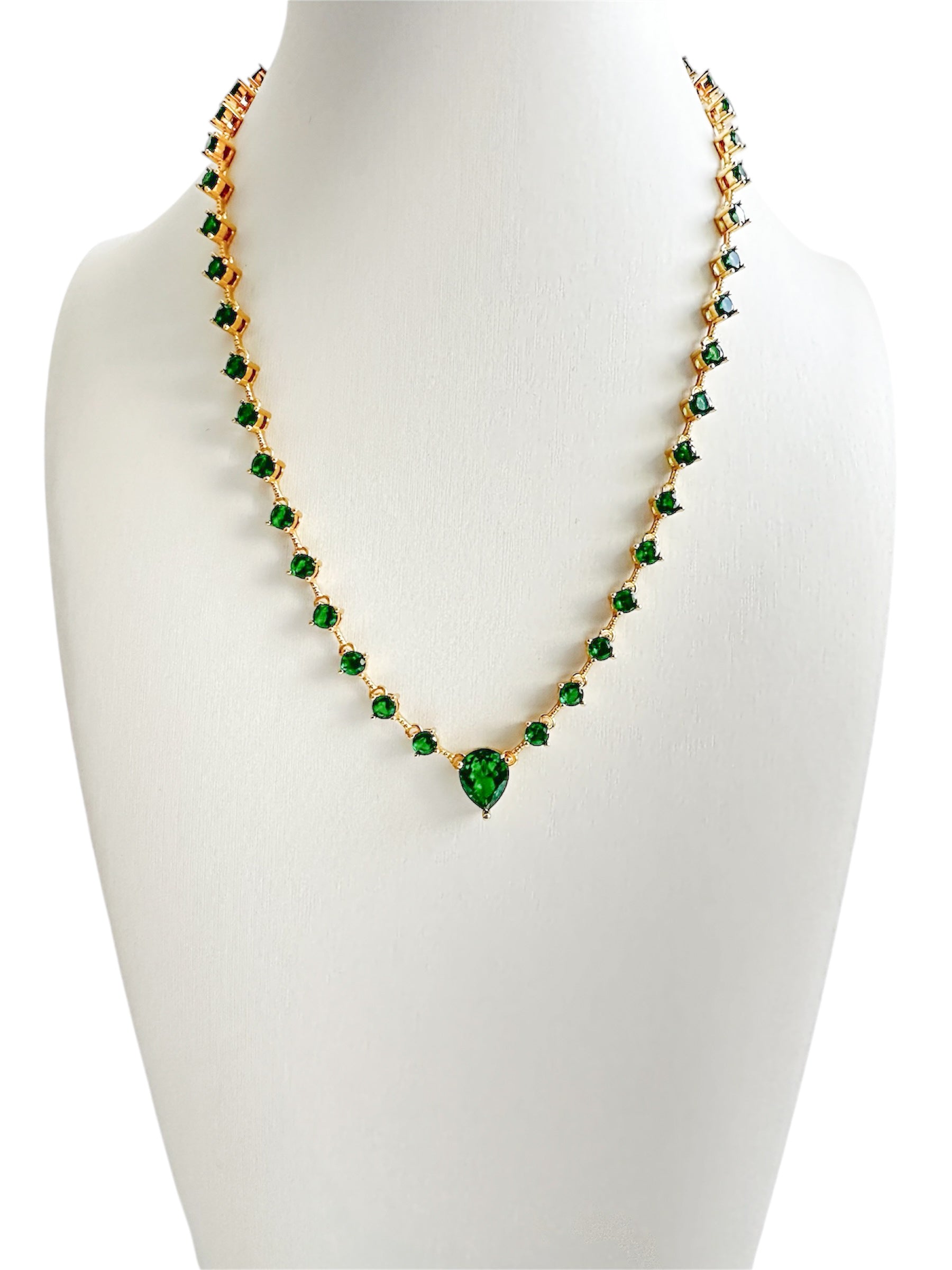 Marcella Green Necklace