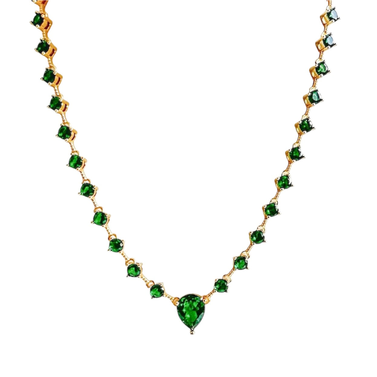 Marcella Green Necklace