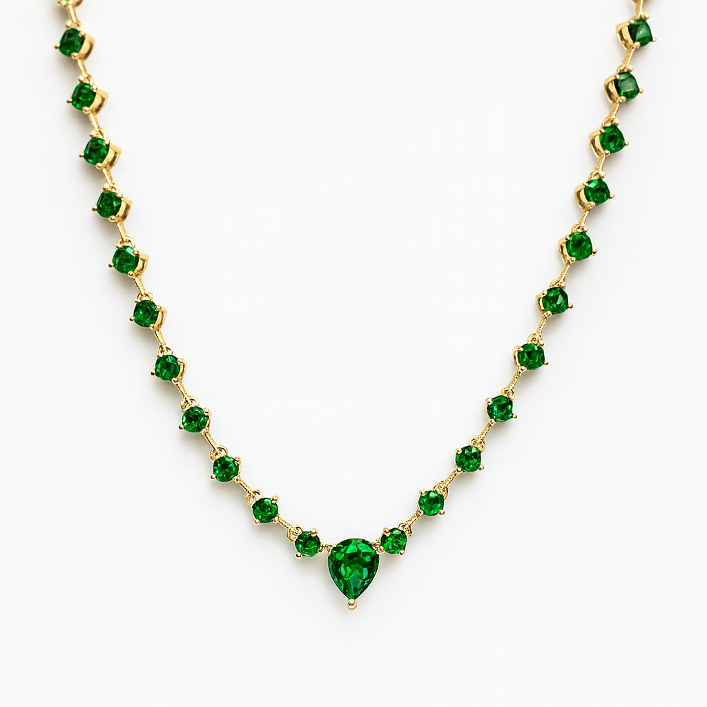 Marcella Green Necklace